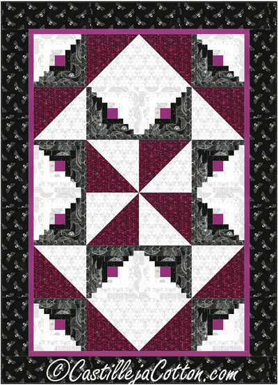 Pinwheel Star Quilt CJC-49692e - Downloadable Pattern