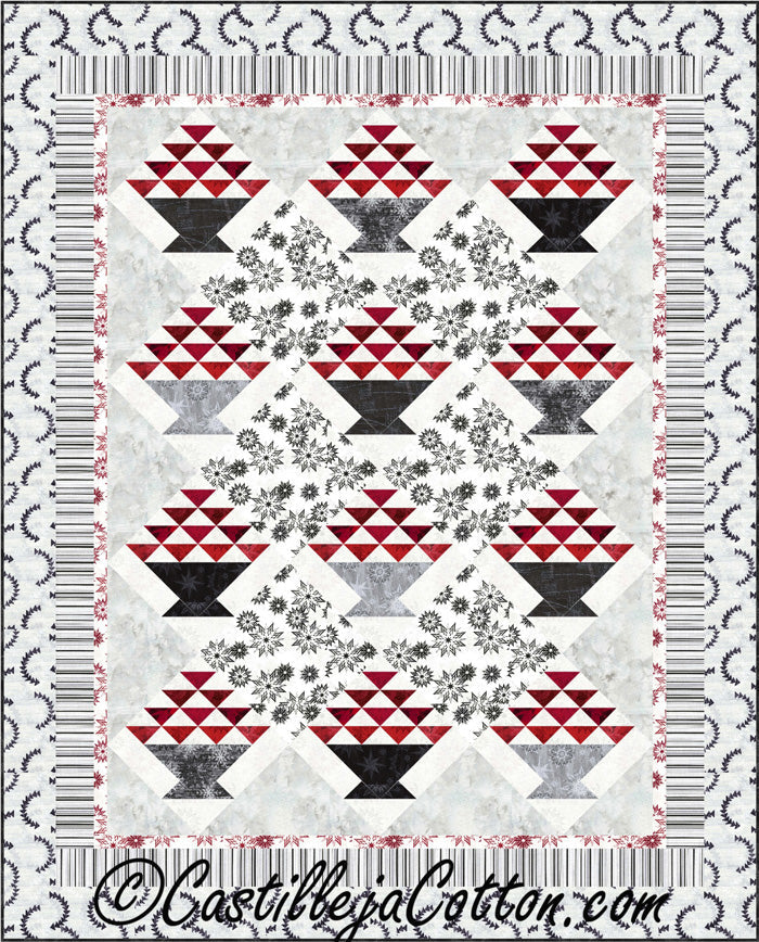 Baskets Quilt CJC-4970e - Downloadable Pattern