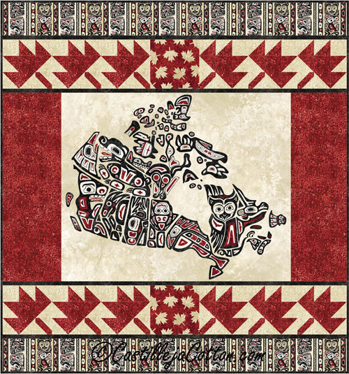 Oh Canada Quilt CJC-49751e  - Downloadable Pattern