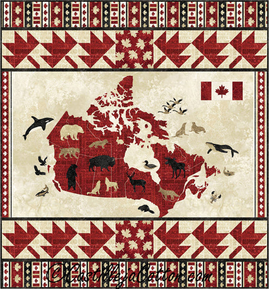 Oh Canada Quilt CJC-49752e - Downloadable Pattern