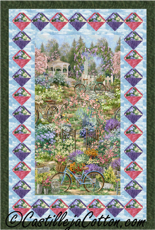 Garden Baskets Quilt Pattern CJC-4980 - Paper Pattern