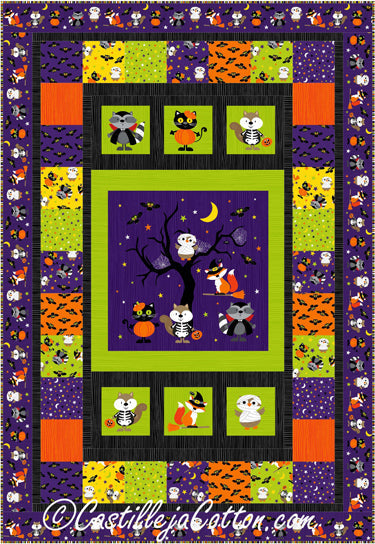 Woodland Haunt Quilt CJC-5005e - Downloadable Pattern