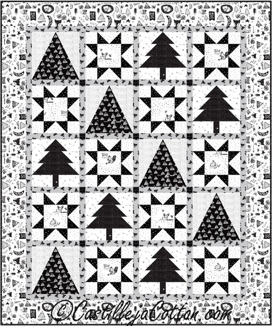 Starry Teepees Quilt Pattern CJC-5010 - Paper Pattern