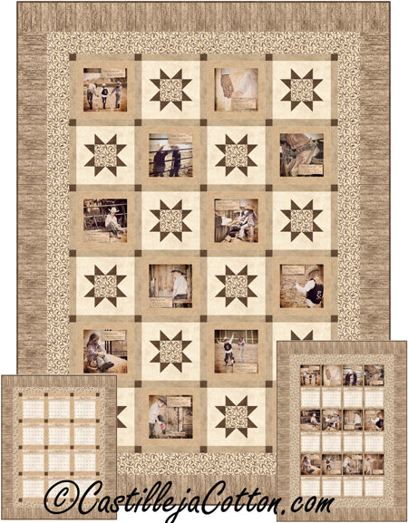 Starry Western Mantras Quilt Pattern CJC-5023 - Paper Pattern