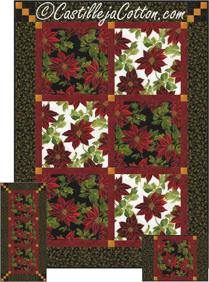 Ten Trio Quilt Pattern CJC-5031 - Paper Pattern