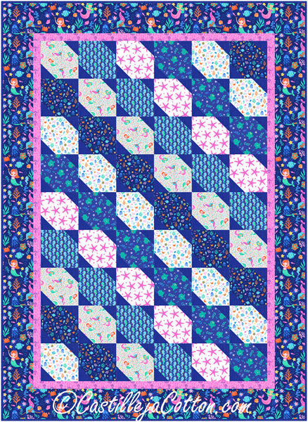 Emerging Stars Sea Life Quilt CJC-50714e - Downloadable Pattern