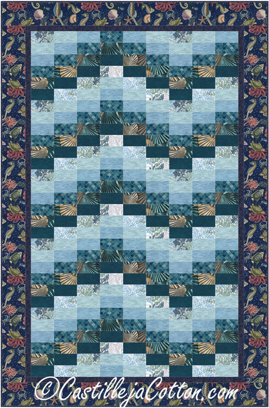 Ocean Beach Quilt Pattern CJC-5082 - Paper Pattern