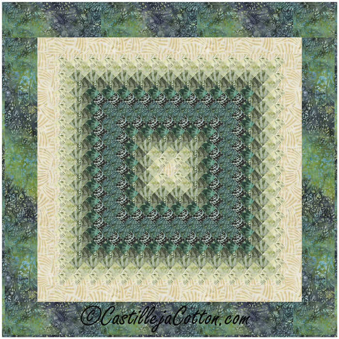 Radiant Eight Quilt CJC-5091e - Downloadable Pattern