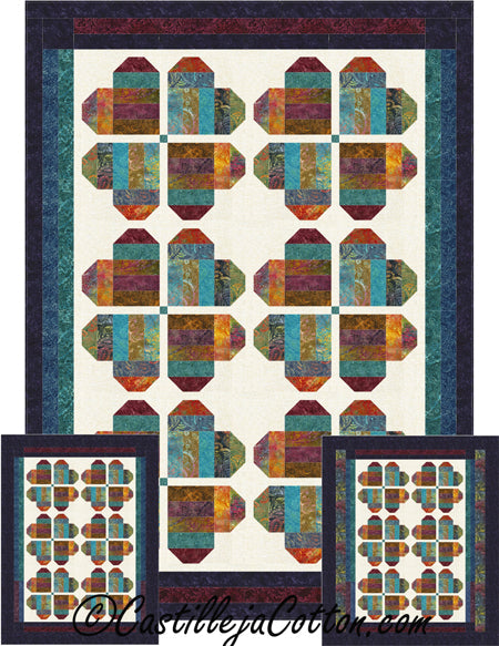 Heart Flowers Quilt CJC-5101e - Downloadable Pattern