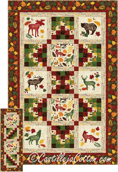 Autumn Woods Quilt CJC-51270e - Downloadable Pattern