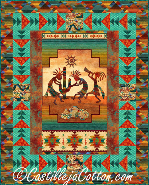 Sundance Lap Quilt CJC-51291e - Downloadable Pattern