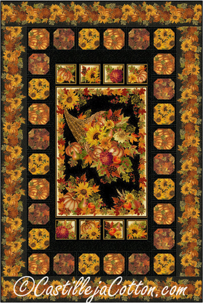 Harvest Bounty Quilt Pattern CJC-5130 - Paper Pattern