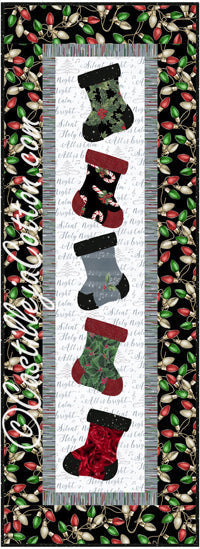 Stockings Were Hung Quilt Pattern CJC-51411 - Paper Pattern