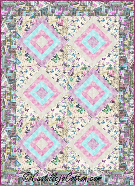 Pyramids Quilt Pattern CJC-51441 - Paper Pattern