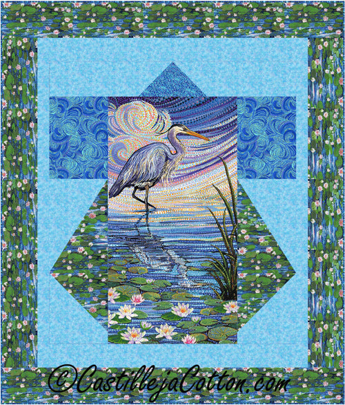 Heron Kimono Quilt Pattern CJC-51491 - Paper Pattern