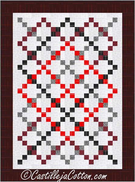 Circuit Paths Quilt Pattern CJC-51651 - Paper Pattern