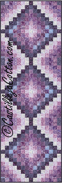 Eight FQ Trip Runner Quilt CJC-51942e - Downloadable Pattern