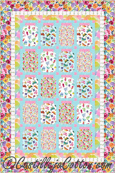 Precious Jars Quilt Pattern CJC-52091 - Paper Pattern