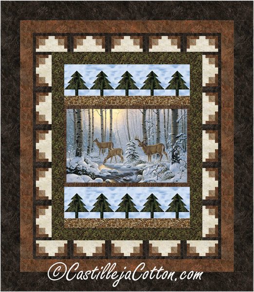 Dear Valley Queen Quilt Pattern CJC-52161