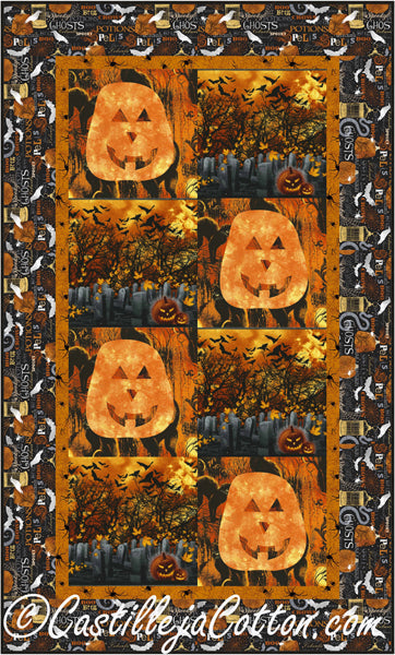 Pumpkin Boo Quilt Pattern CJC-52471 - Paper Pattern