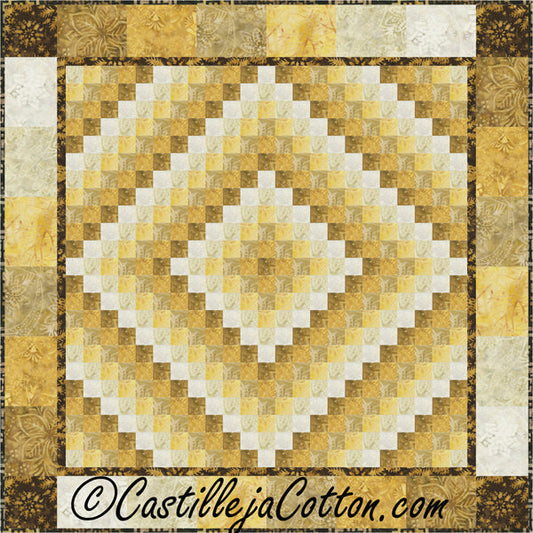 Six FQ Trip Quilt CJC-52811e - Downloadable Pattern