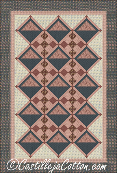 Baskets and Patches Quilt CJC-52831e - Downloadable Pattern