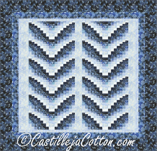 King Whale Tails Quilt CJC-52841e - Downloadable Pattern