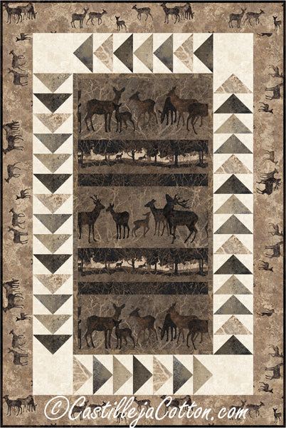 Deer in the Forest Quilt Pattern CJC-52921 - Paper Pattern