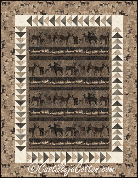 Forest Deer Quilt Pattern CJC-52931 - Paper Pattern