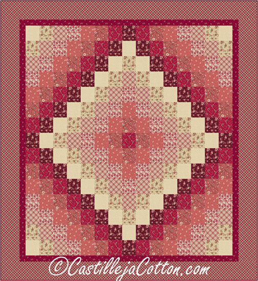 Queen Bed Trip Quilt Pattern CJC-52961 (advanced beginner, queen ...