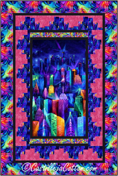 City Nights Quilt Pattern CJC-53151 - Paper Pattern