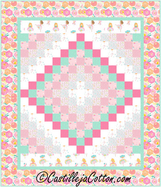 Eight TAW Crib Quilt Pattern CJC-53271 - Paper Pattern