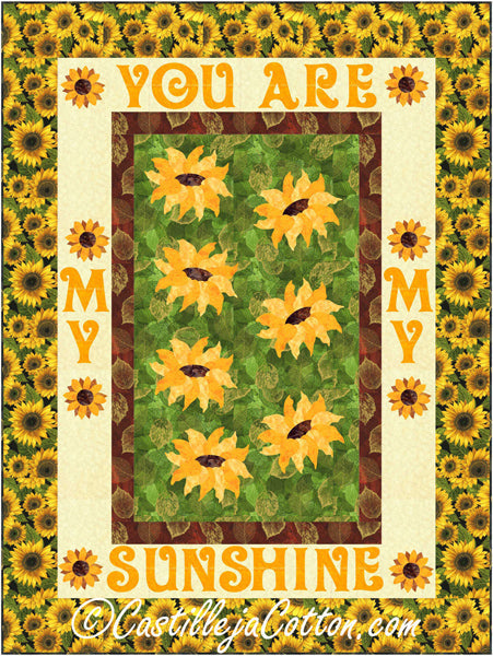 My Sunshine Quilt Pattern CJC-53301 - Paper Pattern