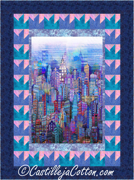 City Skyline Quilt Pattern CJC-53311 - Paper Pattern