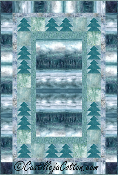 Misty Forest Quilt Pattern CJC-53371 - Paper Pattern