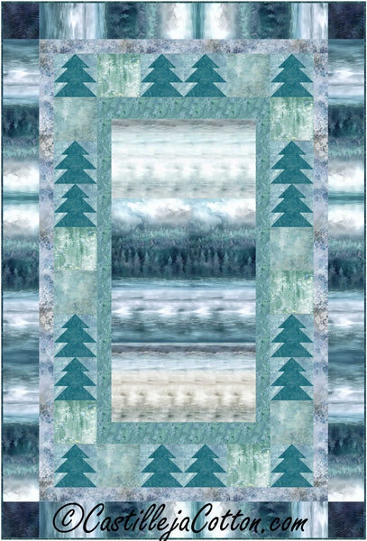 Misty Forest II Quilt Pattern CJC-53372 - Paper Pattern