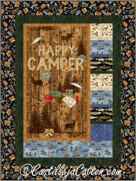 Birds and Fish Quilt CJC-53391e - Downloadable Pattern