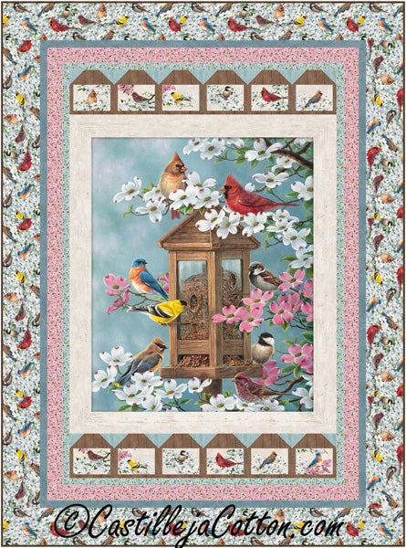 Spring Birds Quilt Pattern CJC-53491 - Paper Pattern