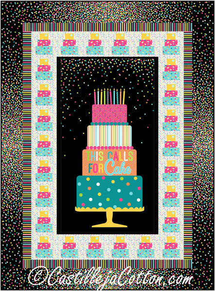 Celebrate with Cake Quilt CJC-53521e - Downloadable Pattern