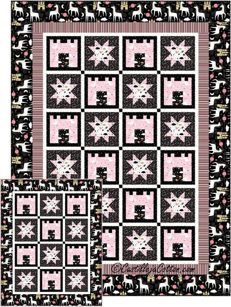 Castles and Stars Quilt CJC-53540e - Downloadable Pattern