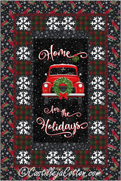 Holiday Truck Quilt Pattern CJC-53981 - Paper Pattern