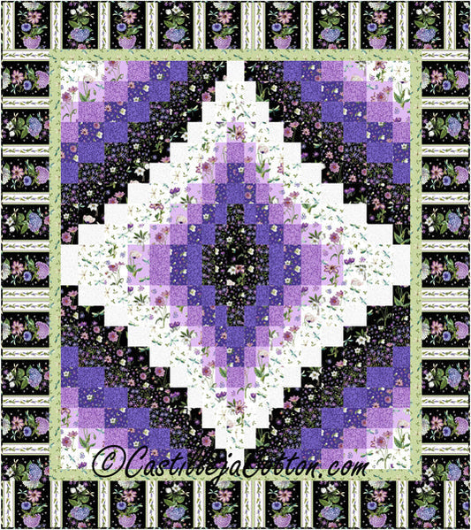 Bargello Jewel Queen Quilt CJC-54023e -Downloadable Pattern