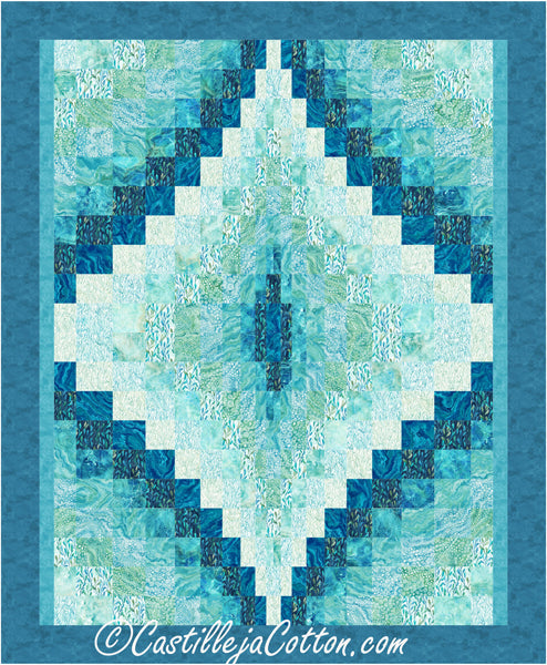 Double Bargello Jewel Quilt CJC-54025e - Downloadable Pattern