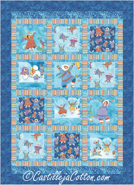 Eskimo Fun Quilt Pattern CJC-54351 - Paper Pattern