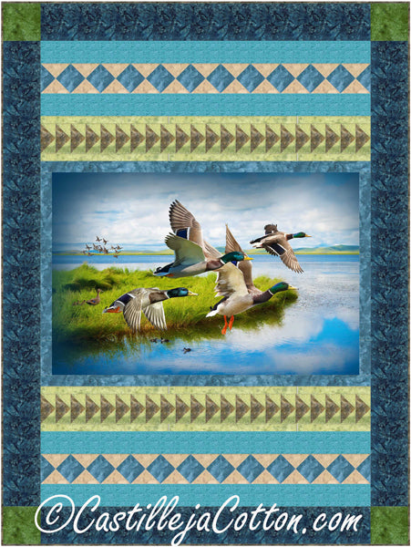 Duck Migration Quilt Pattern CJC-54491 - Paper Pattern