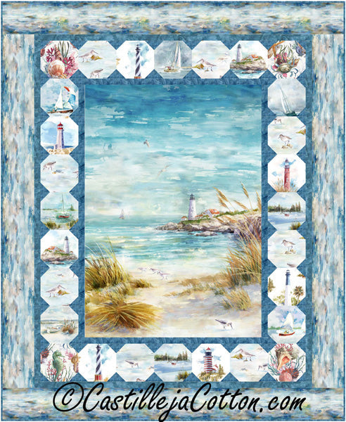 Shoreline Stories Quilt Pattern CJC-54531 - Paper Pattern