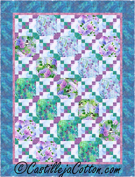 Spring Song Quilt Pattern CJC-54551 - Paper Pattern