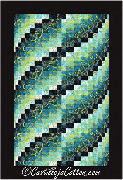 Rainbow Waves Quilt CJC-54683e - Downloadable Pattern