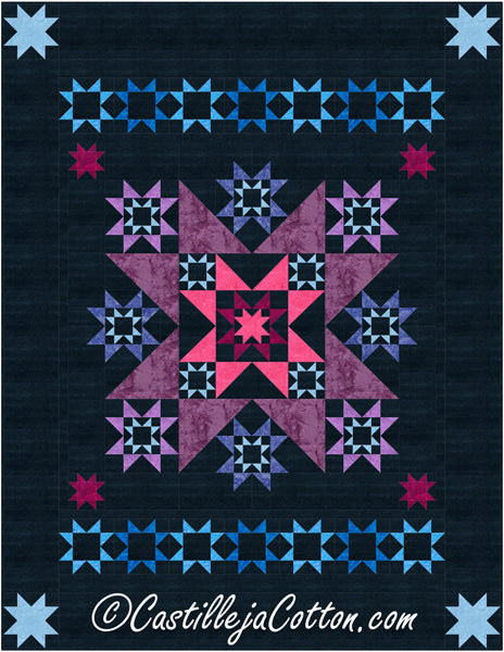 Stars Galore Quilt Pattern CJC-54711 - Paper Pattern