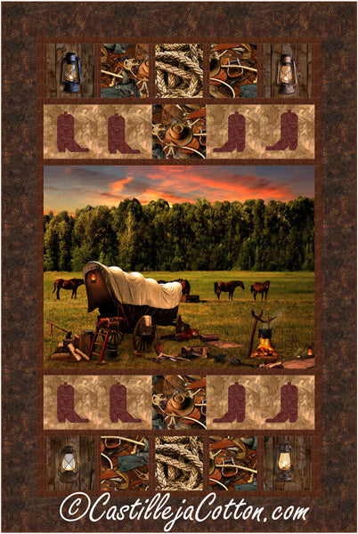 Wagon Train Quilt CJC-54731e - Downloadable Pattern